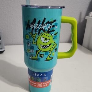 Disney Pixar Mike Wazowski Stainless Steel Tumbler